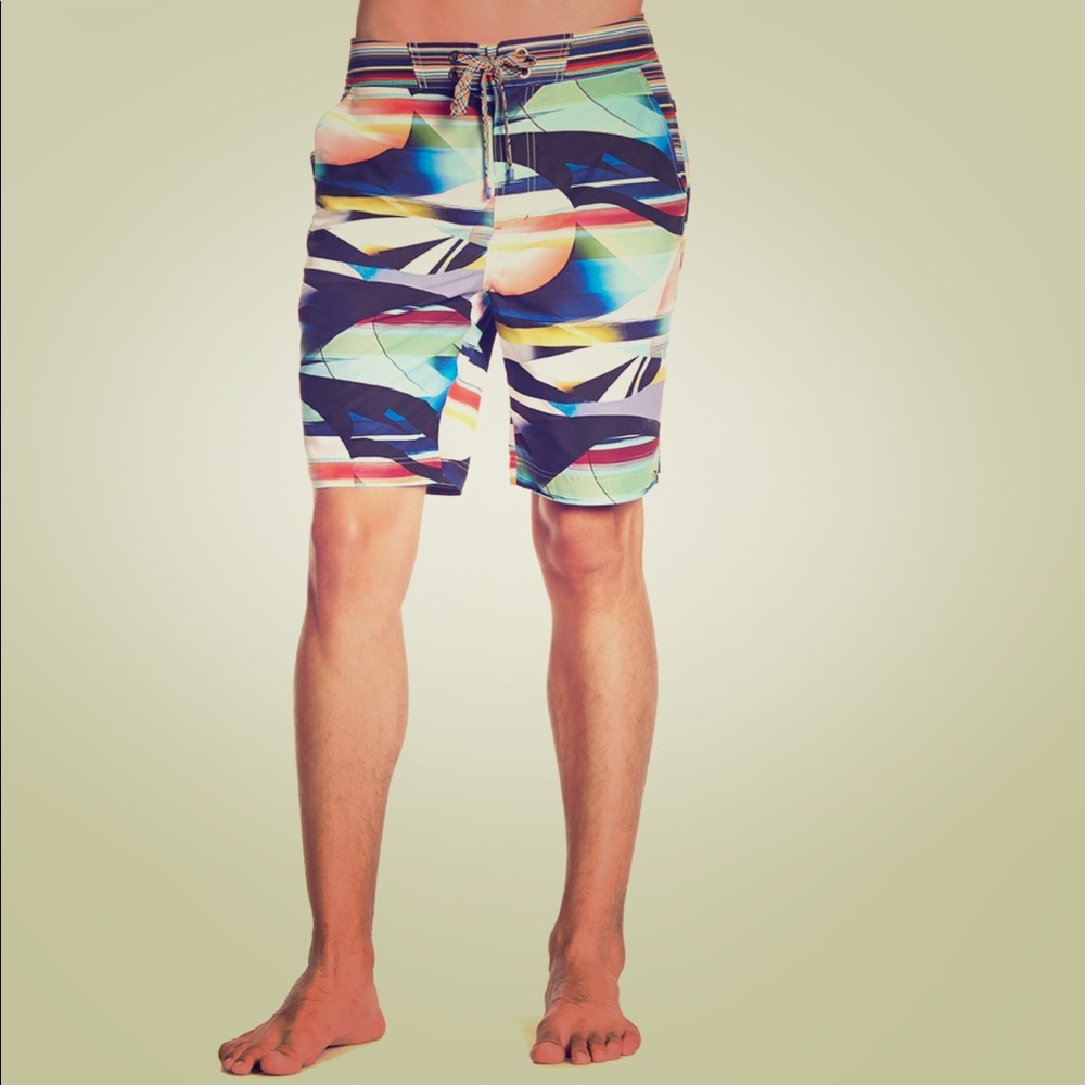 Men’s Robert Graham Sand City swim trunks